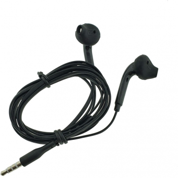 Casti cu volum control si microfon conector 3.5 mm Jack Negru TCL-BBL6662 