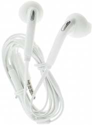 Casti hands-free Boom Bass pentru telefon conector Jack 3.5 mm Alb TCL-BBL6664 