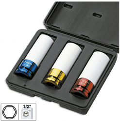 Set 3 Tubulare Impact De 1/2 Sp. Extractie Roti 