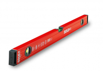 Nivela cu bula Boloboc cu profil tubular 100cm RED 3 100 - Sola-01215301 