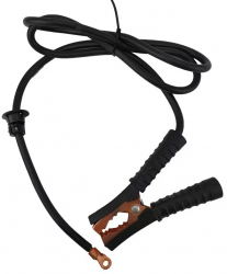 Cablu cu cleste minus - pentru redresor 12/24V HILMANN 