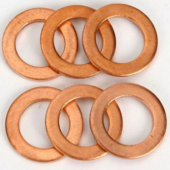 Set 5 saibe 17.5 x 24 x 2.0mm din cupru pentru baia de ulei 