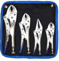 Set de 4 clesti reglabili autoblocanti Toolhub 