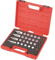 Trusa pentru reparat dopuri la baia de ulei Toolhub 