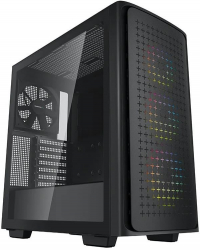 Carcasa Deepcool CK560 Mid Tower, Tempered Glass, Neagra r-ck560-bkaae4-g-1 