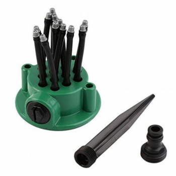 Aspersor multifunctional tip sprinkler 360 grade 12 furtunuri