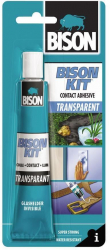 Kit Adeziv de Contact tip Prenadez BISON 50 ml Transparent Rezistent la Apa - TEM400044 