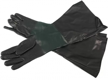 Manusi de protectie pentru sablat 48cm SelTech 