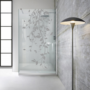 Paravan dus walk-in Aqua Roy INOX model Dance incolor 80x195 cm sticla 8 mm clara securizata 