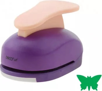 Perforator DACO Hobby Model Fluture Plastic/Metal Perforare 7.6 cm Multicolor Perforator Lucru Manual Perforator Model Fluture 