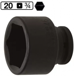 Tubulara de impact scurta de 46 mm 3/4 