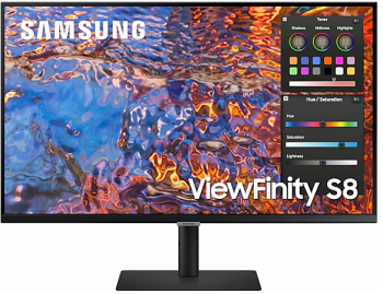 Monitor LED 32'' Samsung LS32B800PXUXEN UHD IPS 5ms, HDR 600, Flicker-Free, DCI-P3: 98% Coverage, USB Type-C, HDMI, Negru 