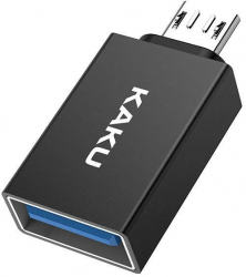 Adaptor / OTG cu Mufa USB Mama- Micro USB Kaku KSC-533 Negru 