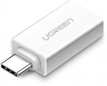Adaptor / OTG USB Type C Tata - USB 3.2 Gen 1 Mama Ugreen Alb