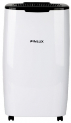 Dezumidificator Finlux FDH-20E 20 Litri zi 150m and sup3 ora Rezervor 3L Display LED Control Digital Timer Alb 