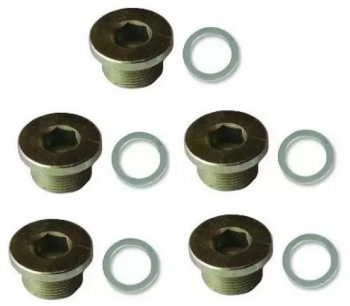 Set 5 dopuri + 5 saibe pentru 9151 M17x1.5 