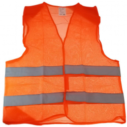 Vesta reflectorizanta PR-8933-31081 pentru vizibilitate portocalie fluorescent 