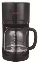 Filtru de cafea ZILAN ZLN-1457 Capacitate 1.5L 12 cesti Plita pentru pastrarea calda a cafelei Sistem antipicurare putere 900W 