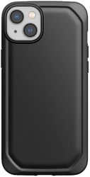 Husa pentru iPhone 14 Plus Silicon Militar biodegradabila compatibila cu MagSafe Negru HUR-BBL6762 