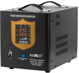 Ups Centrale Sinus Pur 2600va 1800w 24v Kemot 
