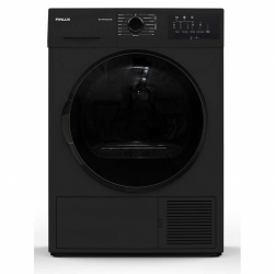 Uscator de rufe cu pompa de caldura Finlux TDF-8PF2SSG-BK 8 kg Clasa A++ Negru 