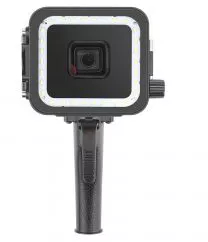 Carcasa Subacvatica Cu Lampa LED Pentru GoPro Hero 5 6 7 Black 