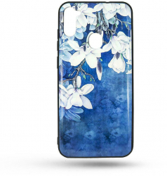 Husa pentru Samsung Galaxy A13 5G Flower Design Albastru ATX-BBL6849 