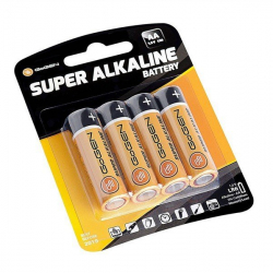 Set baterii alcaline GoGEN SUPER AA LR06 blister 4 buc 