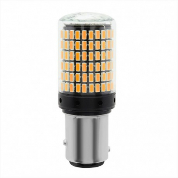 Bec Led Auto Techstar® BAY15D 1157 Galben 12V 21W 800 lm Argintiu 