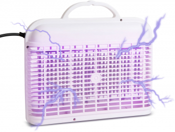 Capcana UV pentru insecte - 230V suspendata - alba 