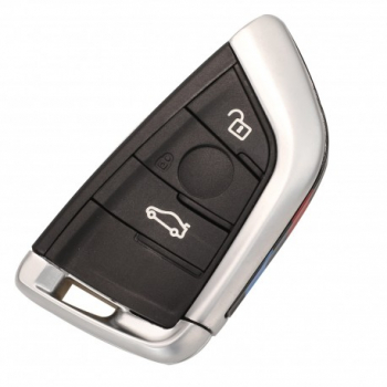 Carcasa Cheie Auto Techstar and reg BMW Seria 1 2 3 4 5 6 7 X 3 Butoane Cu Lama Neagra 