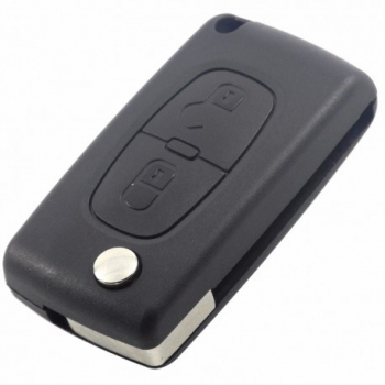 Cheie Auto Completa Techstar® Peugeot 407 307 207 ID46 Lama HU83 433Mhz 7961 2 Butoane 