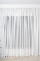 Perdea ivory voal de matase DolceSara 009 cu rejansa 300x250 