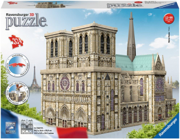Puzzle 3D Notre Dame 324 piese 