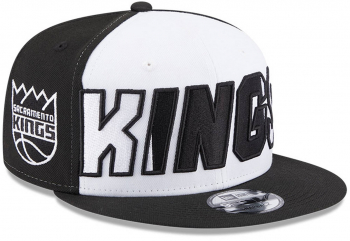 Sapca New Era 9fifty Sacramento Kings NBA Back Half Negru 