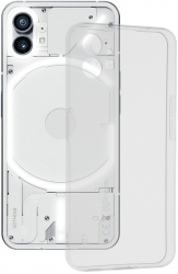 Husa pentru Nothing Phone 1 Silicon Soft Touch Bibilel Transparent KOF-BBL6864 