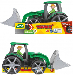 LENA TRUXX 2 - TRACTOR CU CUPA SI FIGURINA - 35 CM - 4537 
