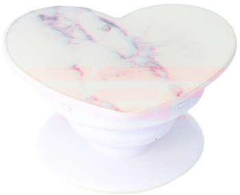 Popsocket cu suport pentru telefon sau tableta Inima - Marmura Multicolor SEP-BBL6882 