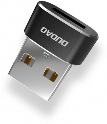Adaptor / OTG / Conector USB Type C - USB Dudao Negru 