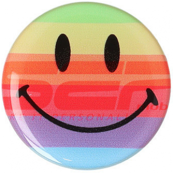 Popsocket cu suport pentru telefon sau tableta Rainbow Smile Multicolor SEP-BBL6897 