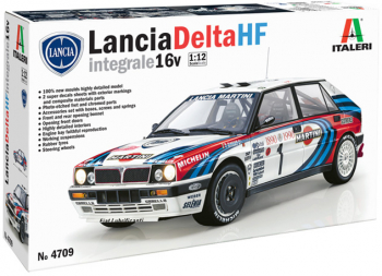 Kit de construit auto Lancia Delta HF Integrale 16v / Lungime 32 cm / Scara 1 12 / 14+ 