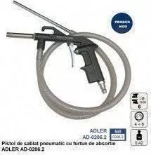 Pistol de sablat pneumatic cu furtun de absortie ADLER AD-0206.2 