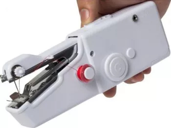 Masina de cusut portabila electrica cu baterii AA gri Gonga 