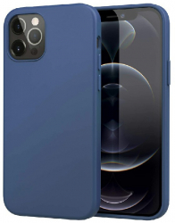 Husa pentru iPhone 14 Pro protectie din silicon soft Albastru TLF-BBL7017 