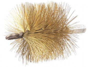 Arici sarma otel curatare burlane de soba D 100 mm auriu 