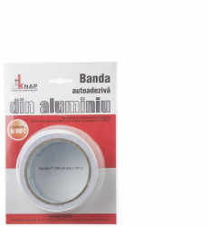 Banda aluminiu termorezistenta 10 m pentru seminee 