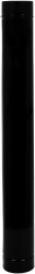 Burlan evacuare fum tabla emailata FI 120 x 500 mm negru mat 