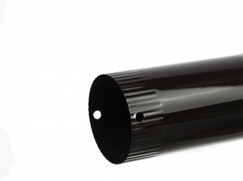 Burlan tabla emailata grosime 0.5 mm diametru 120 mm L 1 m maro 