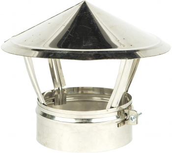 Capac terminal din inox simplu perete tip A grosime 0.5 mm diametru 120 mm