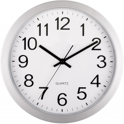 Ceas de perete analog Alb 30 cm 